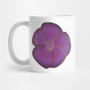 Plumeria bloom twirl in pinks Mug